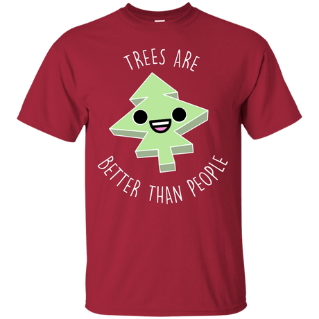 T-Shirts Cardinal / S I Like Trees T-Shirt