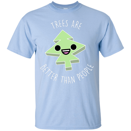T-Shirts Light Blue / S I Like Trees T-Shirt