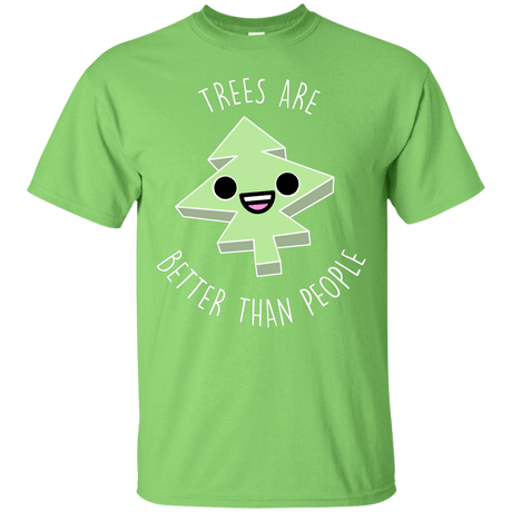 T-Shirts Lime / S I Like Trees T-Shirt