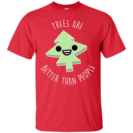 T-Shirts Red / S I Like Trees T-Shirt