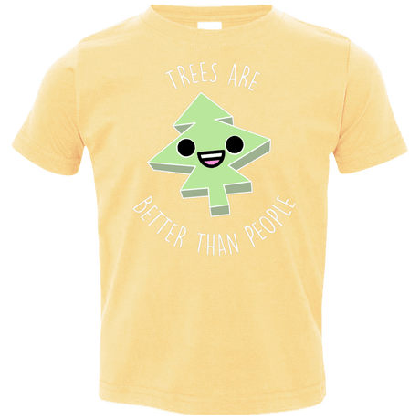 T-Shirts Butter / 2T I Like Trees Toddler Premium T-Shirt