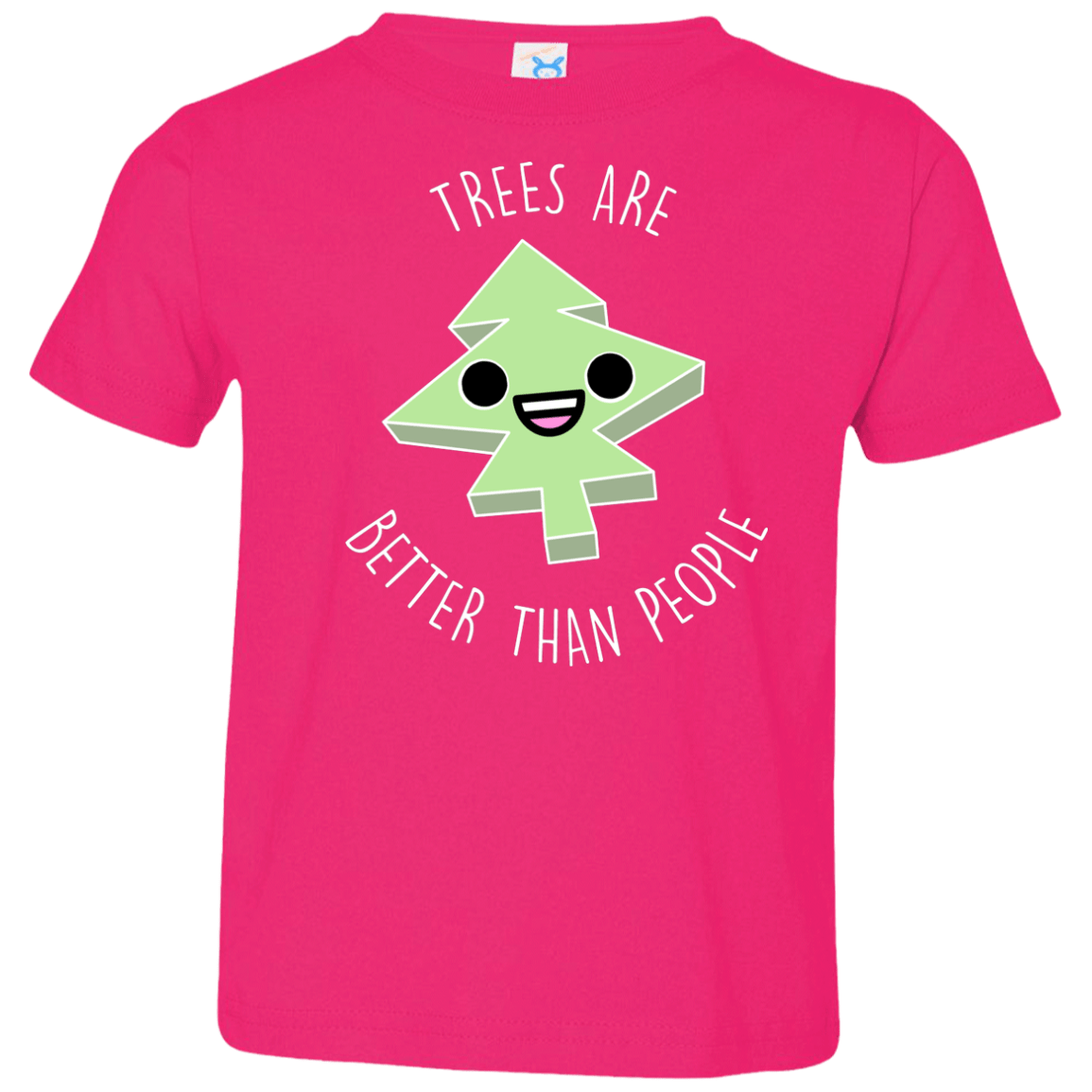 T-Shirts Hot Pink / 2T I Like Trees Toddler Premium T-Shirt