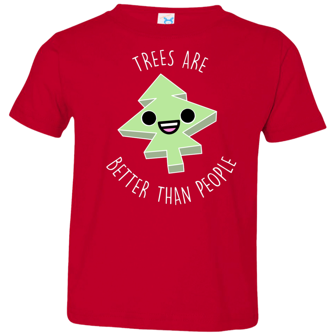 T-Shirts Red / 2T I Like Trees Toddler Premium T-Shirt