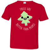 T-Shirts Red / 2T I Like Trees Toddler Premium T-Shirt