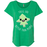 T-Shirts Envy / X-Small I Like Trees Triblend Dolman Sleeve