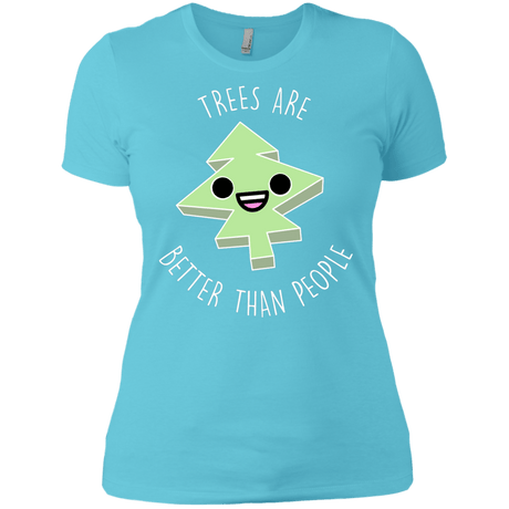 T-Shirts Cancun / X-Small I Like Trees Women's Premium T-Shirt