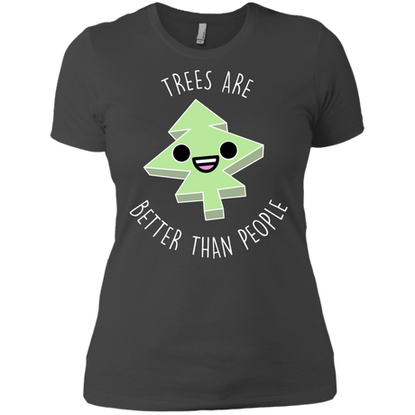 T-Shirts Heavy Metal / X-Small I Like Trees Women's Premium T-Shirt