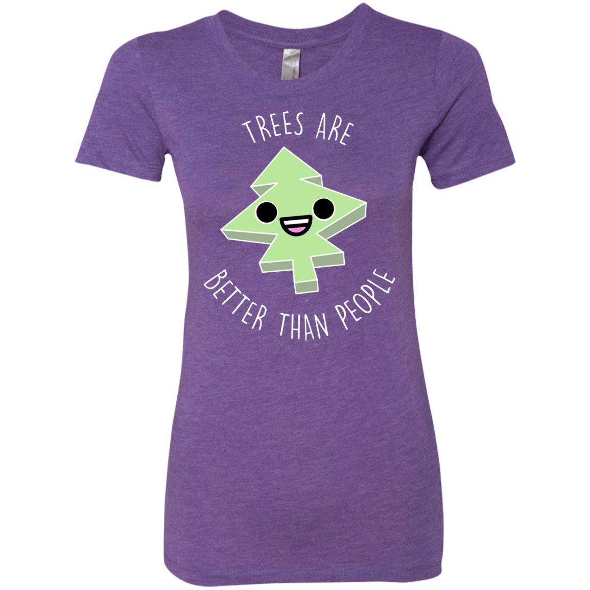 T-Shirts Purple Rush / S I Like Trees Women's Triblend T-Shirt