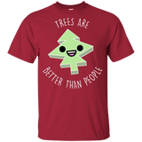 T-Shirts Cardinal / YXS I Like Trees Youth T-Shirt