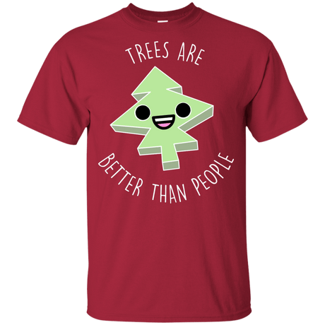 T-Shirts Cardinal / YXS I Like Trees Youth T-Shirt