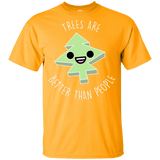 T-Shirts Gold / YXS I Like Trees Youth T-Shirt