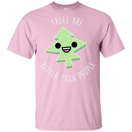 T-Shirts Light Pink / YXS I Like Trees Youth T-Shirt