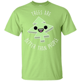 T-Shirts Mint Green / YXS I Like Trees Youth T-Shirt