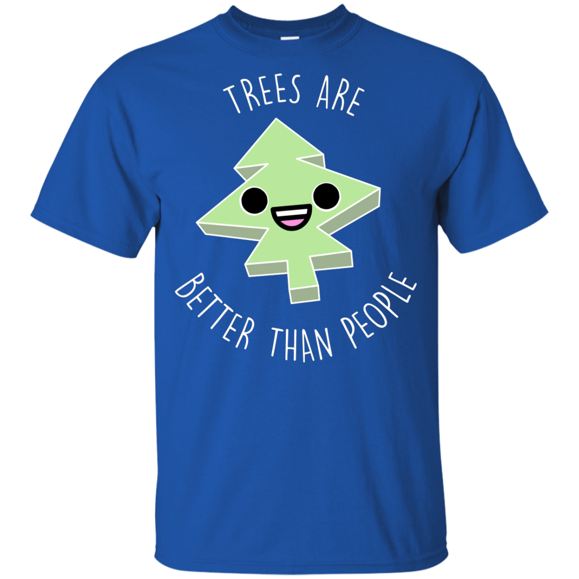 T-Shirts Royal / YXS I Like Trees Youth T-Shirt