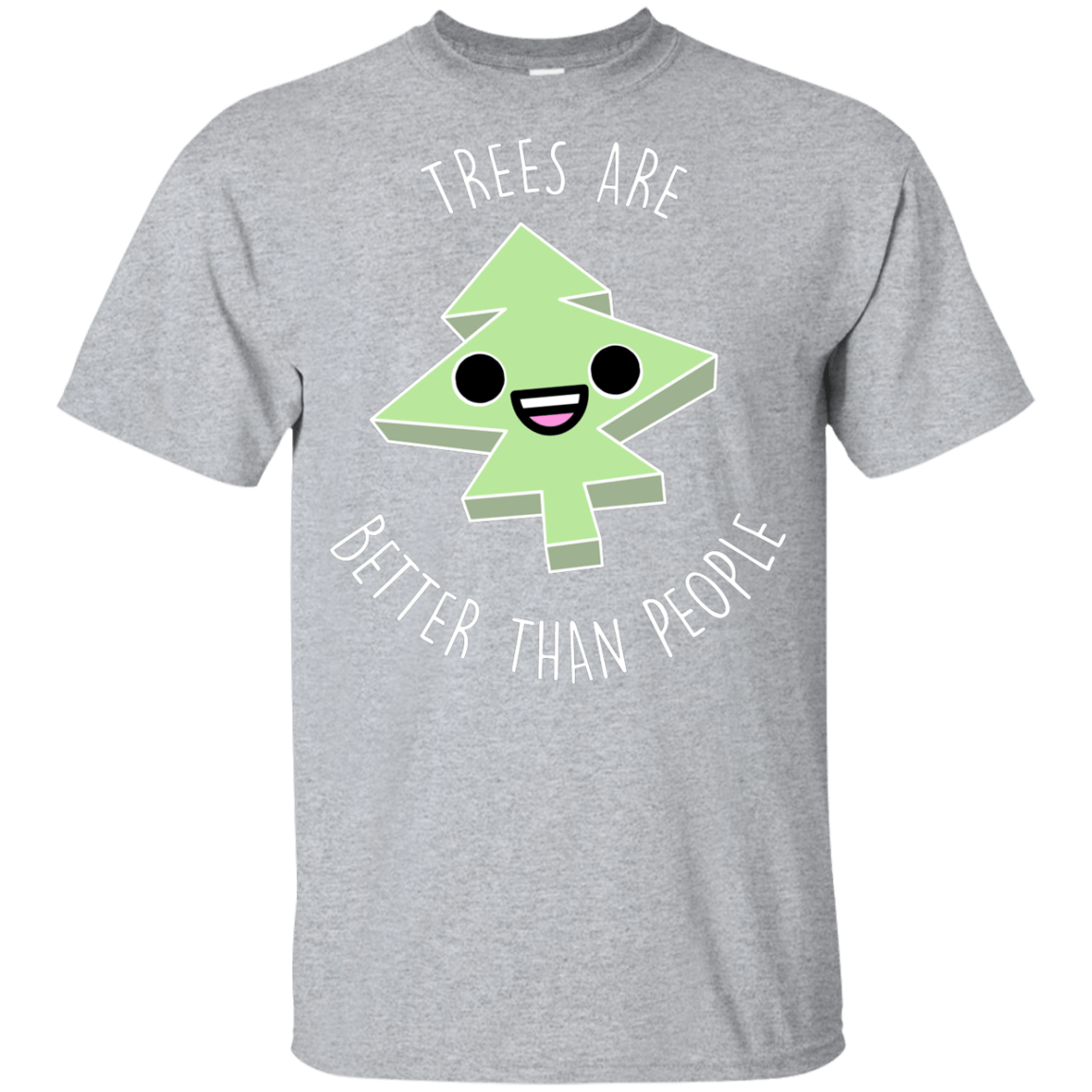 T-Shirts Sport Grey / YXS I Like Trees Youth T-Shirt