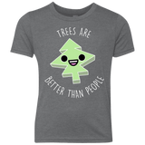 T-Shirts Premium Heather / YXS I Like Trees Youth Triblend T-Shirt