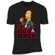 T-Shirts Black / X-Small I'LL BEER BACK Men's Premium T-Shirt