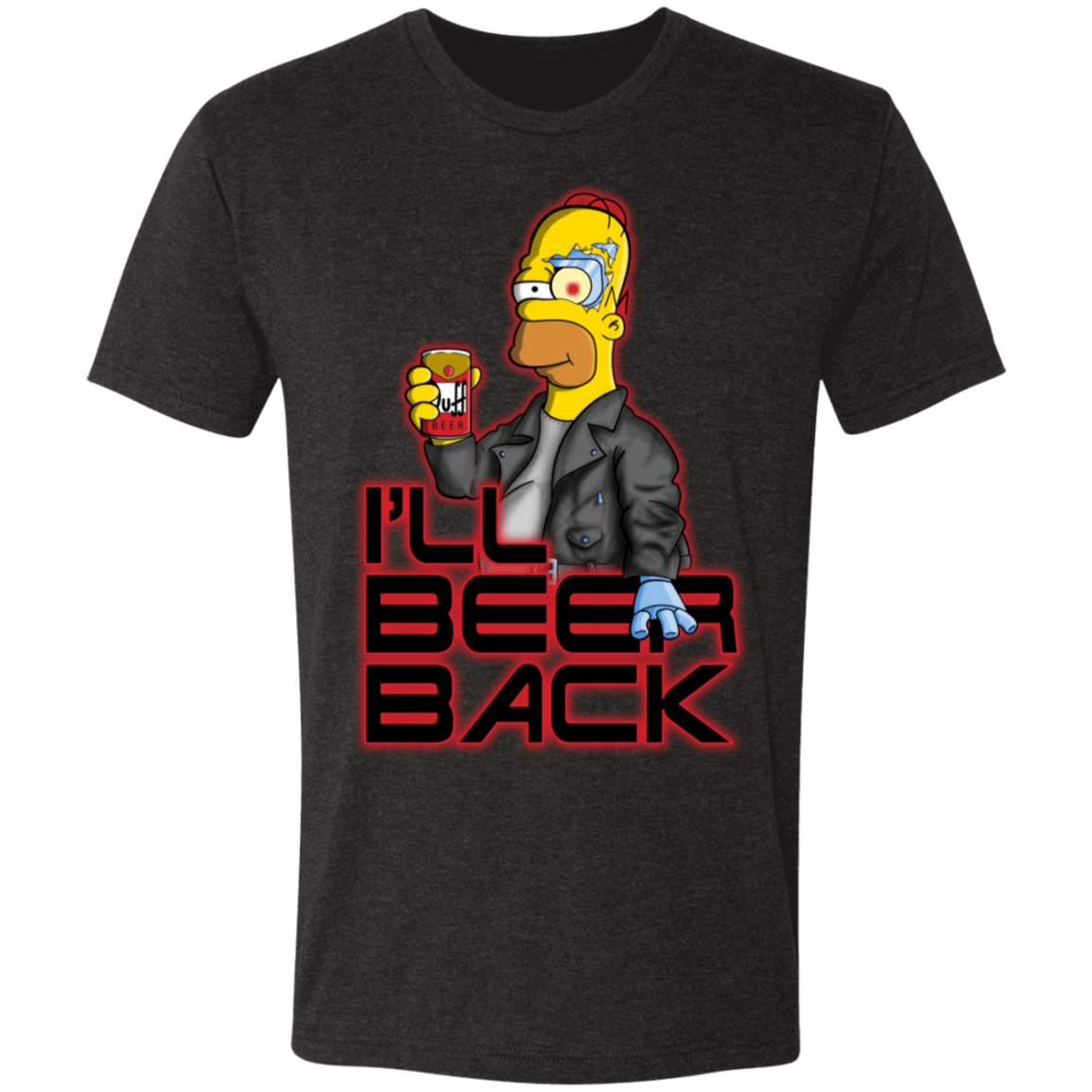 T-Shirts Vintage Black / S I'LL BEER BACK Men's Triblend T-Shirt