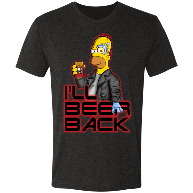 T-Shirts Vintage Black / S I'LL BEER BACK Men's Triblend T-Shirt