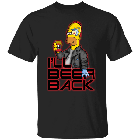 T-Shirts Black / S I'LL BEER BACK T-Shirt