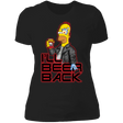 T-Shirts Black / X-Small I'LL BEER BACK Women's Premium T-Shirt