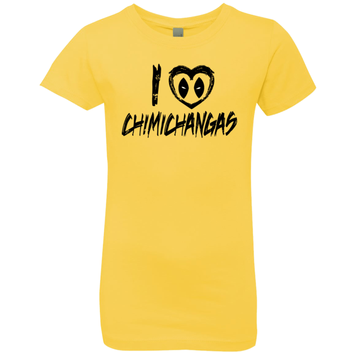 T-Shirts Vibrant Yellow / YXS I Love Chimichangas Girls Premium T-Shirt