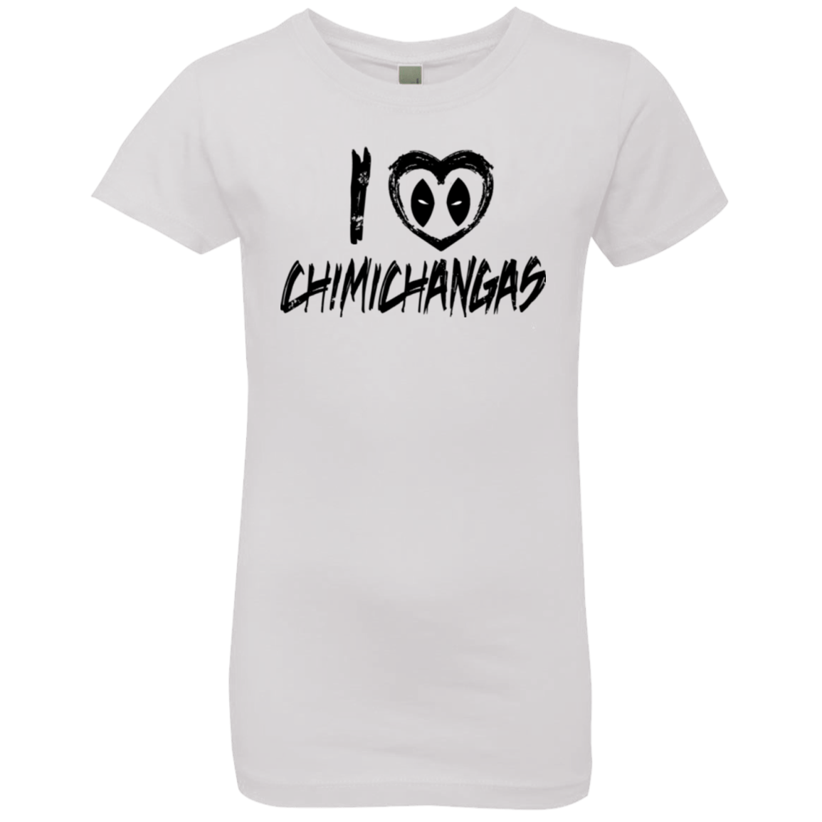 T-Shirts White / YXS I Love Chimichangas Girls Premium T-Shirt