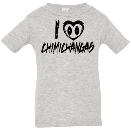 T-Shirts Heather / 6 Months I Love Chimichangas Infant Premium T-Shirt