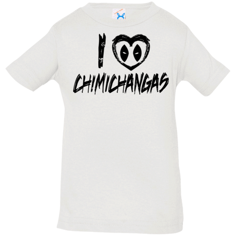 T-Shirts White / 6 Months I Love Chimichangas Infant Premium T-Shirt