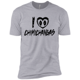 T-Shirts Heather Grey / X-Small I Love Chimichangas Men's Premium T-Shirt