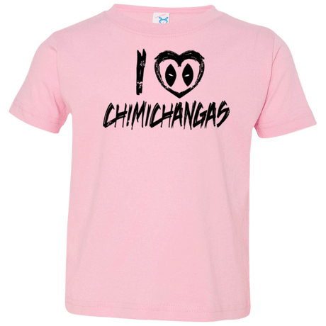 T-Shirts Pink / 2T I Love Chimichangas Toddler Premium T-Shirt