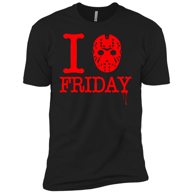 T-Shirts Black / YXS I Love Friday Boys Premium T-Shirt