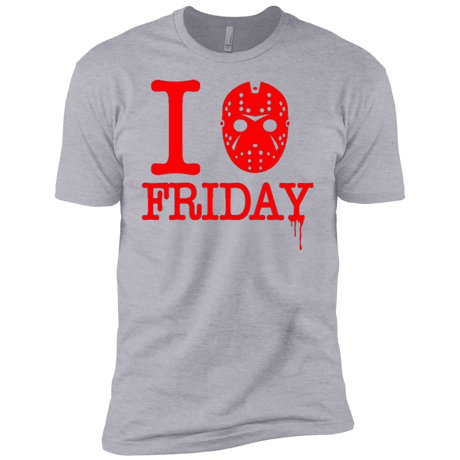 T-Shirts Heather Grey / YXS I Love Friday Boys Premium T-Shirt