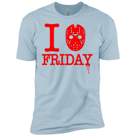 T-Shirts Light Blue / YXS I Love Friday Boys Premium T-Shirt