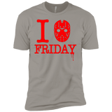 T-Shirts Light Grey / YXS I Love Friday Boys Premium T-Shirt