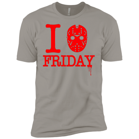 T-Shirts Light Grey / YXS I Love Friday Boys Premium T-Shirt