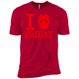T-Shirts Red / YXS I Love Friday Boys Premium T-Shirt