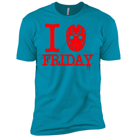 T-Shirts Turquoise / YXS I Love Friday Boys Premium T-Shirt