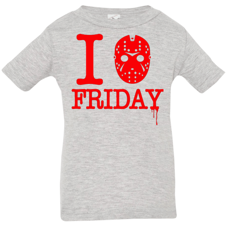 T-Shirts Heather / 6 Months I Love Friday Infant PremiumT-Shirt