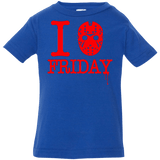 T-Shirts Royal / 6 Months I Love Friday Infant PremiumT-Shirt