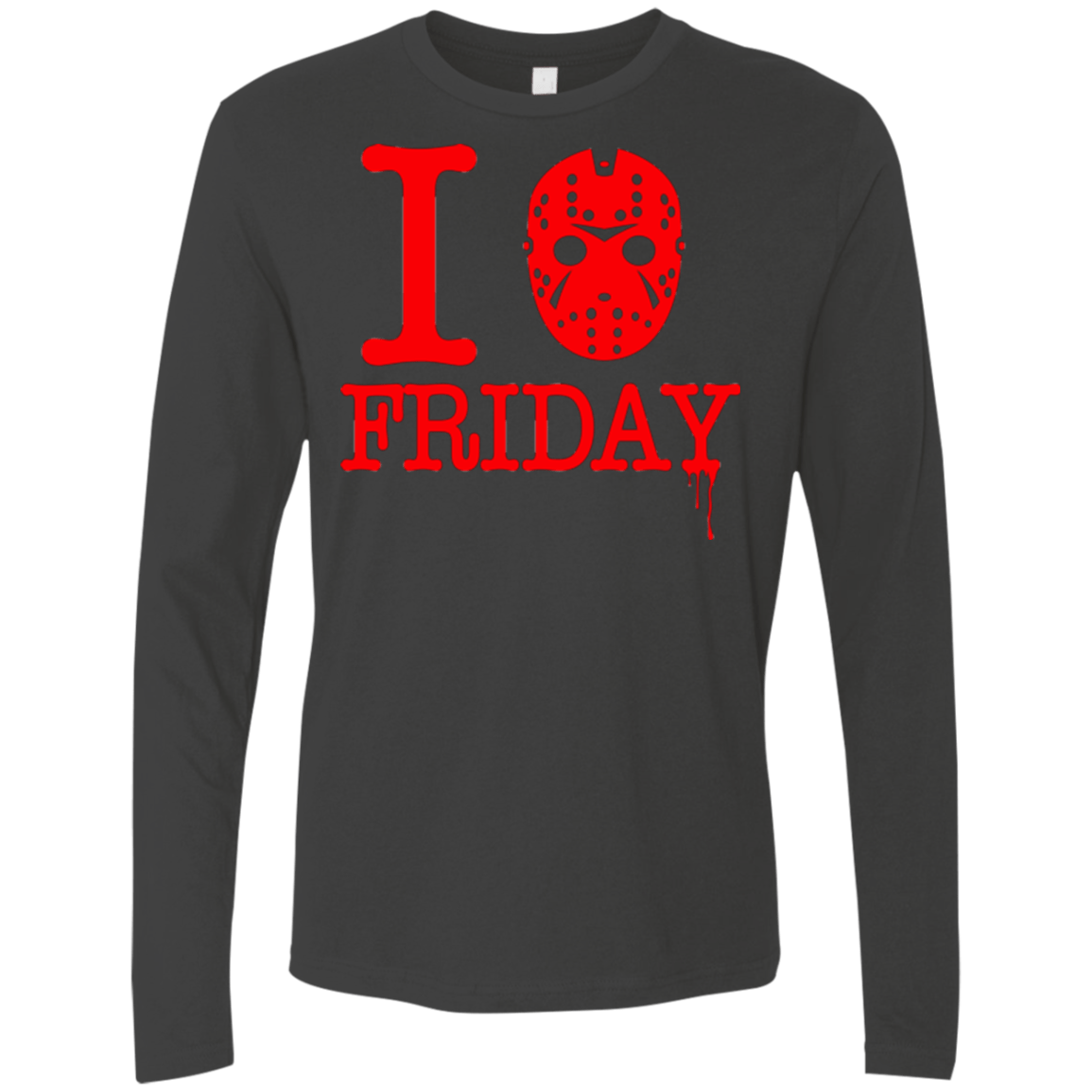 T-Shirts Heavy Metal / Small I Love Friday Men's Premium Long Sleeve