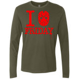 T-Shirts Military Green / Small I Love Friday Men's Premium Long Sleeve