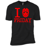 T-Shirts Black / X-Small I Love Friday Men's Premium T-Shirt
