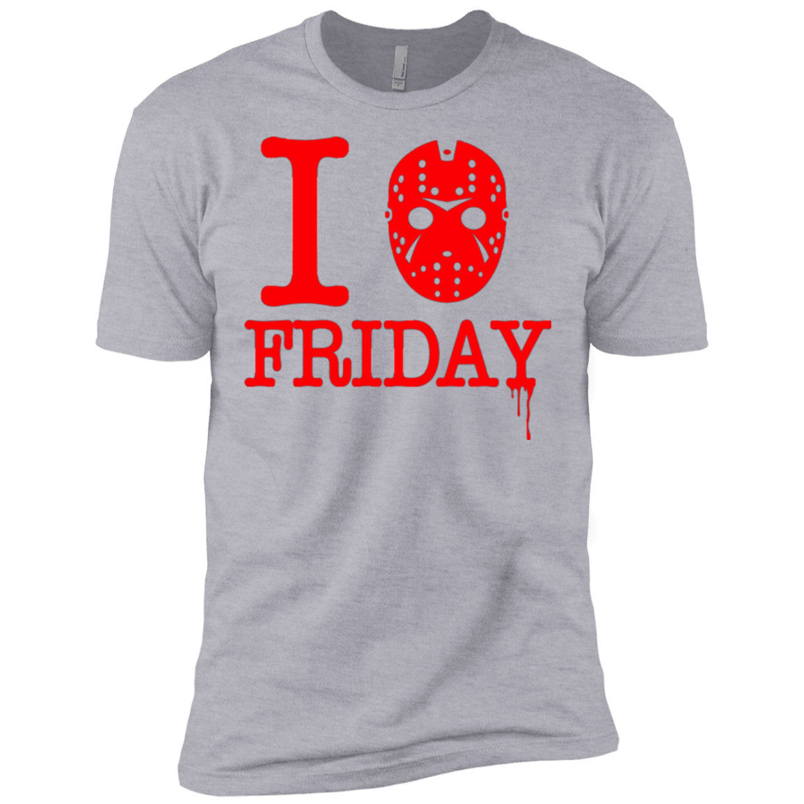 T-Shirts Heather Grey / X-Small I Love Friday Men's Premium T-Shirt