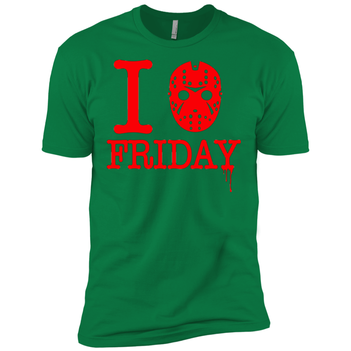 T-Shirts Kelly Green / X-Small I Love Friday Men's Premium T-Shirt