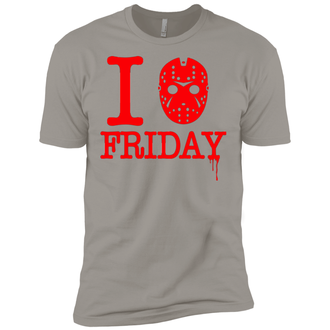 T-Shirts Light Grey / X-Small I Love Friday Men's Premium T-Shirt