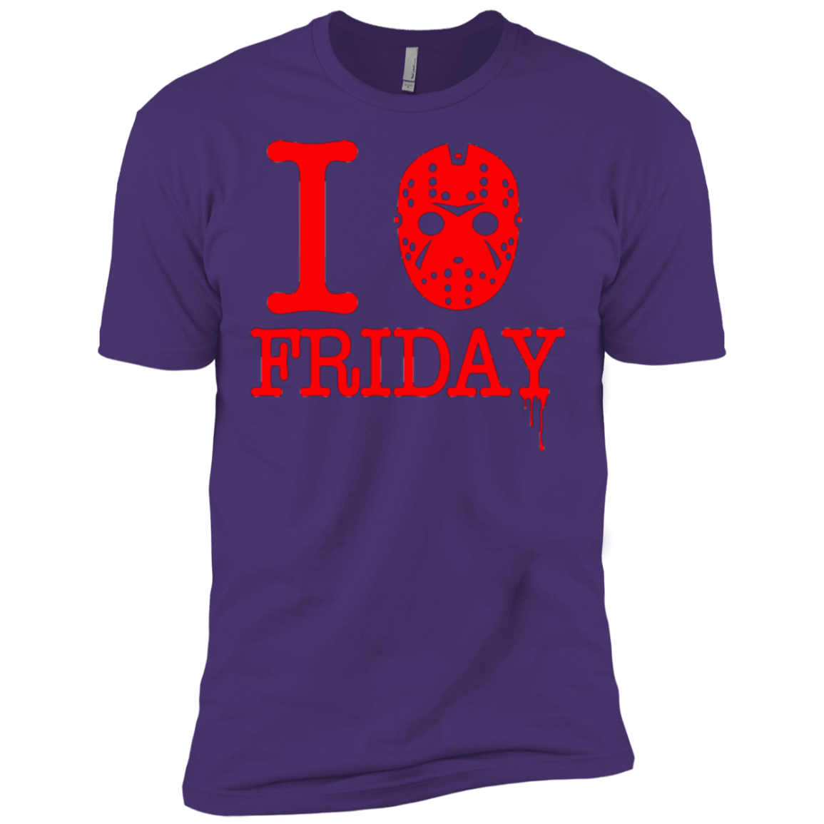 T-Shirts Purple / X-Small I Love Friday Men's Premium T-Shirt
