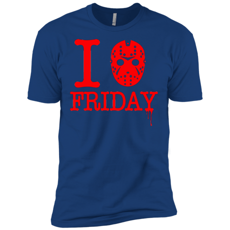 T-Shirts Royal / X-Small I Love Friday Men's Premium T-Shirt