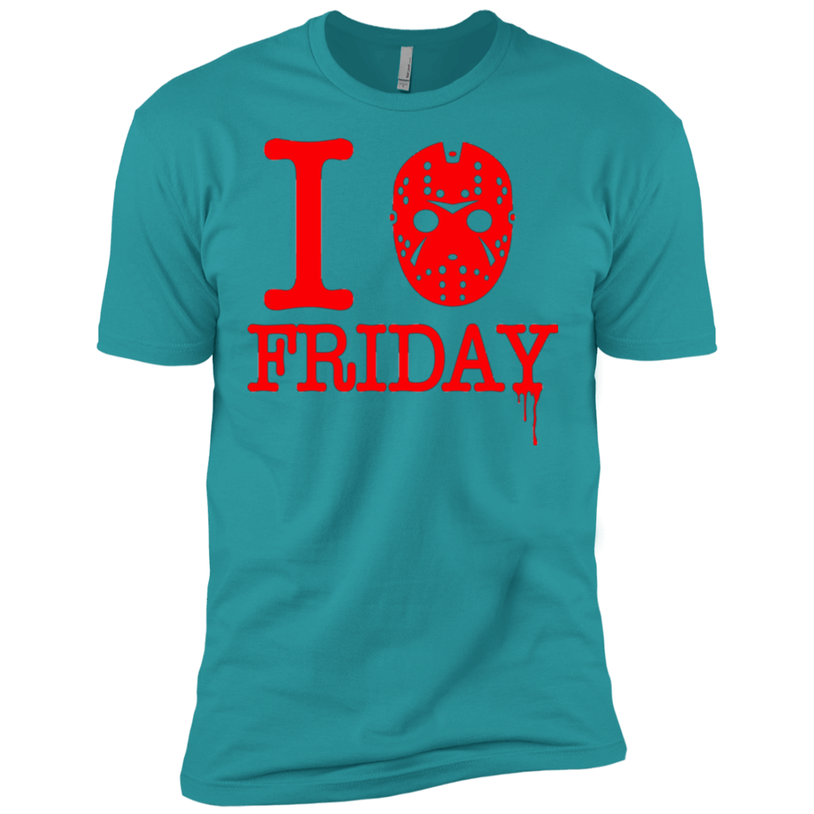 T-Shirts Tahiti Blue / X-Small I Love Friday Men's Premium T-Shirt