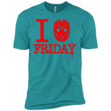 T-Shirts Tahiti Blue / X-Small I Love Friday Men's Premium T-Shirt